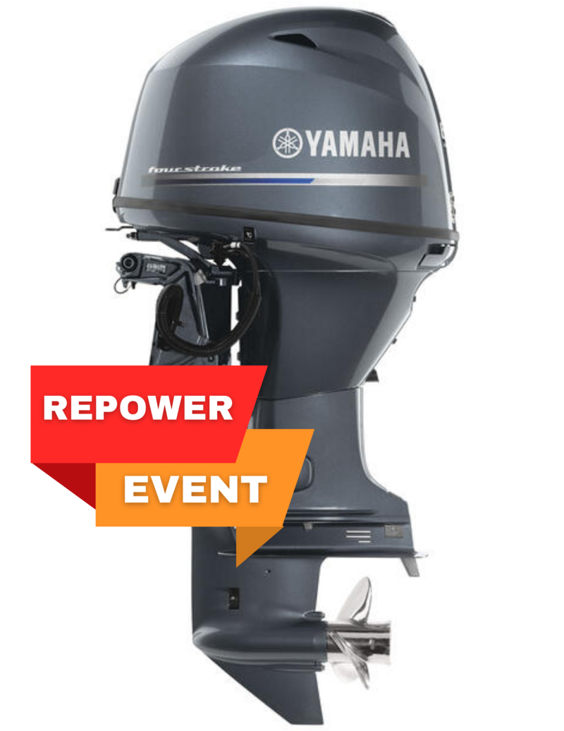 2023 YAMAHA F60LB Four Stroke 60HP Outboard